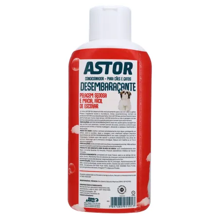 CONDICIONADOR ASTOR DESEMBARACANTE CAES E GATOS 500ML 360-18