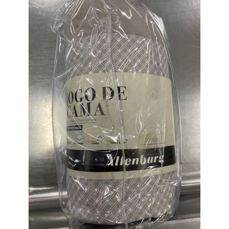 JOGO CAMA ALTENBURG 1,58X1,98X38CM SLIM ZINC
