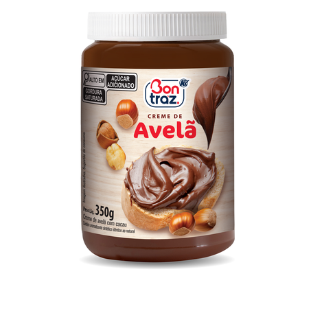 Creme De Avelã Bontraz 350G