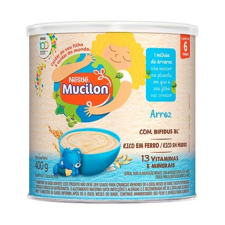 Cereal Infantil Mucilon Arroz 400G