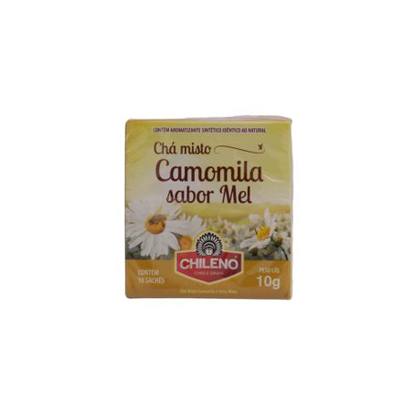 Chá Misto Chileno Camomila e Erva Mate Caixa com 10un - 10gr 360-30