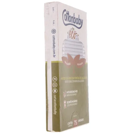Cotonetes cottonbaby eco. c/75 360-29