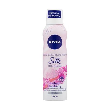 SAB.NIVEA 200ML MOUSSE RASPERRY