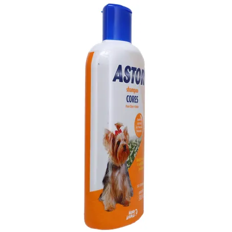 SHAMPOO ASTOR CORES CAES GATOS 500ML 360-30