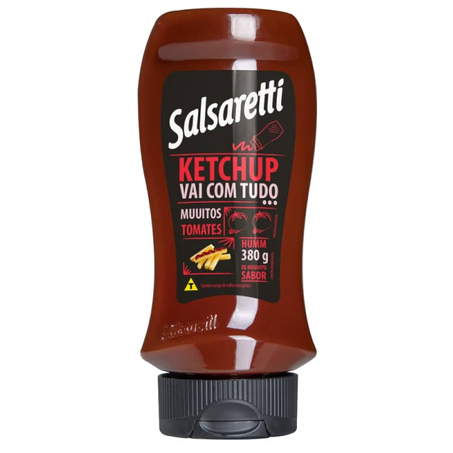 KETCHUP SALSARETTI ORIGINAL 380G