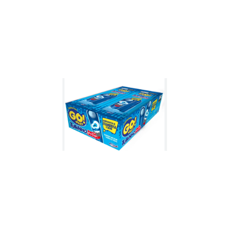 BALA GO JELLY TUBINHO MINI FRAMBOESA P. LINGUA 15G