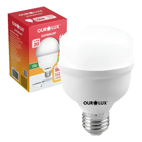 Lampada Ourolux 20 w Alta Potencia Super Led