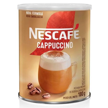 CAFÉ NESCAFÉ CAPPUCCINO SOL LT 180G TRAD