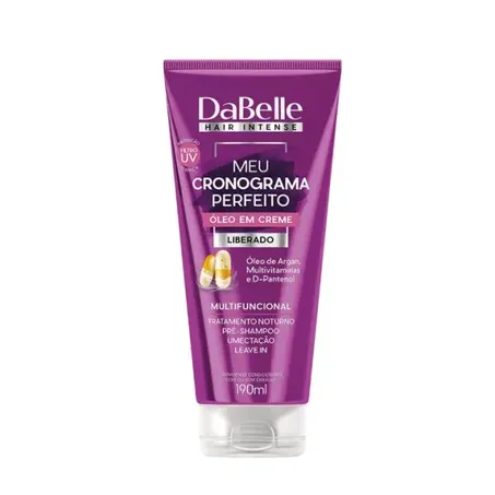 Óleo Dabelle Capilar Creme Meu Cronograma Perfeito 190ml 
 