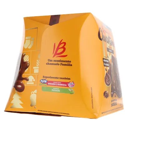 Panettone Bauducco Mousse de Chocolate Caixa 450gr 360-11