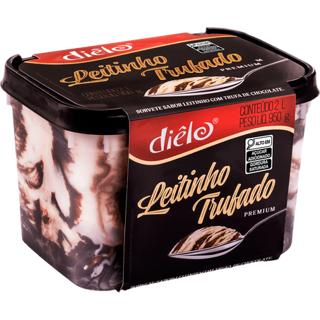 Sorvete dielo leit.truf premium 2lt
