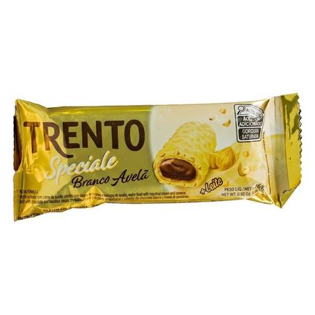 TRENTO SPECIALE BRANCO COM AVELÃ 26G