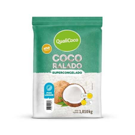COCO RALADO QUALICOCO CONGELADO FIOS FINO 500G