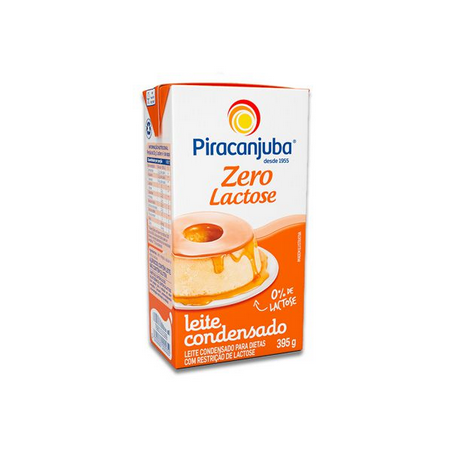 Leite condensado piracanjuba zero lactose 395g