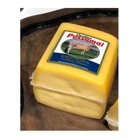 Queijo colonial meio retangular possamai kg
