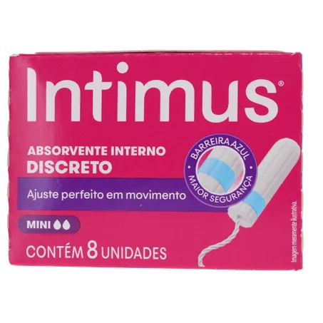 Absorvente Interno Intimus Mini C/ 8UN 360-1