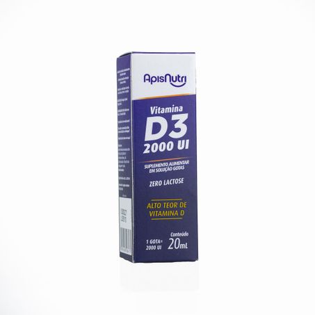 VITAMINA D3 2000UL 20ML APISNUTRI