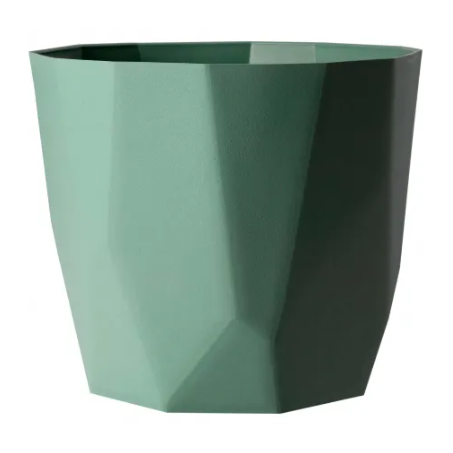 VASO WEST GARDEN CACHEPOT 16X15 DIAMANTE VERDE
