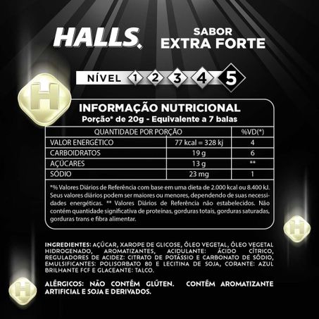 DROPS HALLS COM 3UN 82,5 EXTRA FORTE LEVE + PAGUE - 360-2