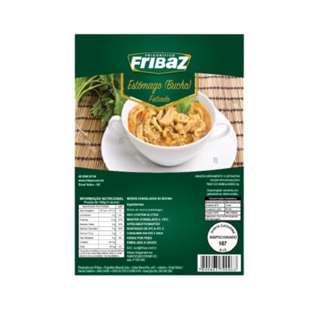 Bucho fatiado fribaz kg