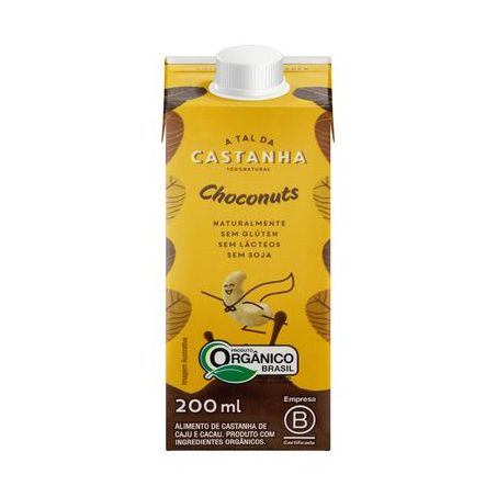 Bebida Choconuts Tal da Castanha 200ml