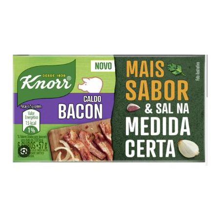 Caldo bacon knorr 57g c/6