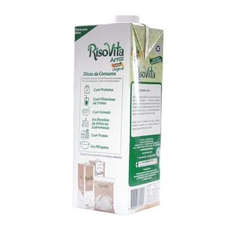 Bebida de Arroz Risovita Original Caixa 1L 360-36