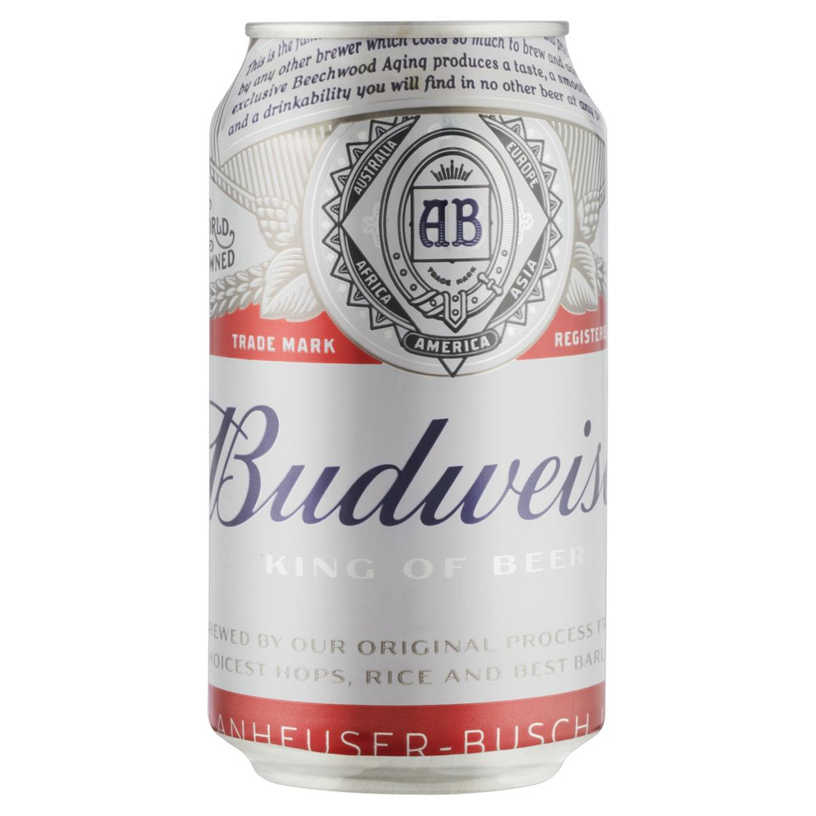 Cerveja Budweiser 350ml - Lata