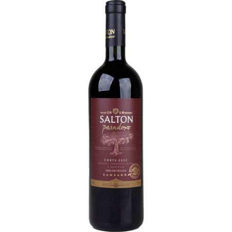 Vinho salton paradoxo corte vermelho 75