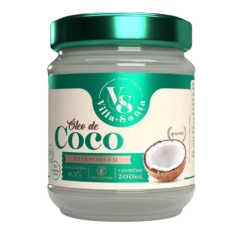 Oleo De Coco Vila Santa 200ml Extra Virgem