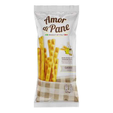 Grissini amor di pane classico 125g