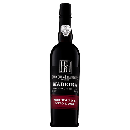 Vinho Henriques & Henriques 500ml Tinto Meio Doce