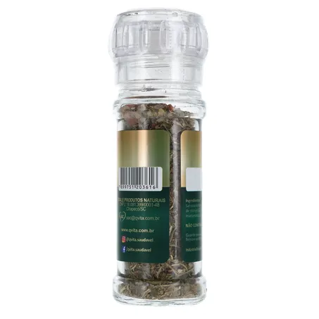 Condimento Qvita Ervas Finas C/Sal Rosa 72G 360-16