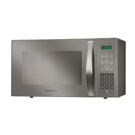 Forno Micro-ondas Mondial MO-02-34-E 127V - Espelhado - Potência de 1400W