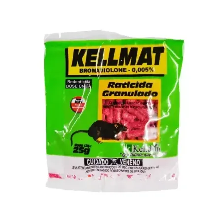 Raticida Kelldrin 25g Kellmat Granulado
