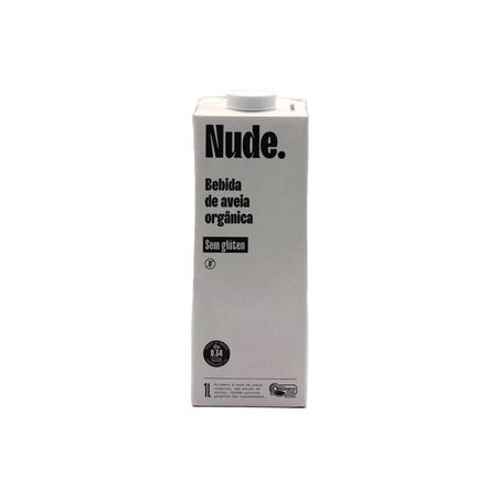 Bebida de aveia nude orgânica 1l original