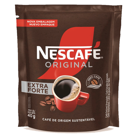 CAFÉ SOLÚVEL NESCAFÉ ORIGINAL EXTRA FORTE SC 40G