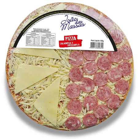 Pizza 600g joao das massas sabores diversos-congelado-