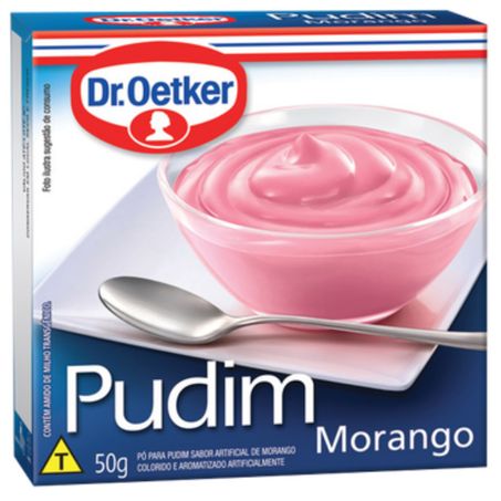Pudim dr oetker 50g morango