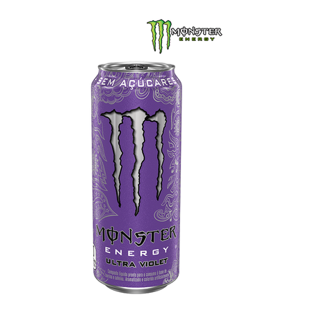 ENERGÉTICO MONSTER ULTRA VIOLET UVA ZERO 473ML