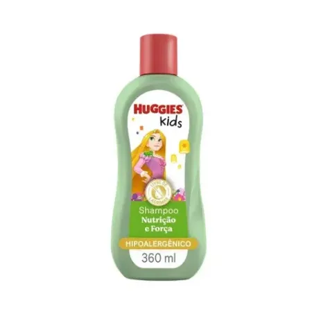 SHAMPOO NUTRICAO E FORCA ENROLADOS HUGGIES 360ML