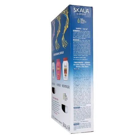 Kit Shampoo + Condicionador 325ml Cada Skala Bomba de Vitaminas Caixa com 2un - 650ml 360-25