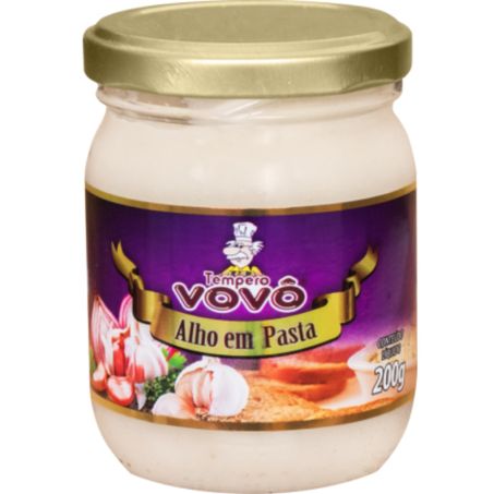 Alho em pasta vovo 200gr