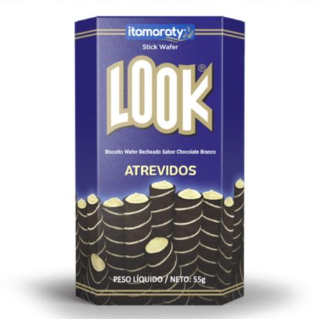 Biscoito waffer itamaraty look atrev 55g