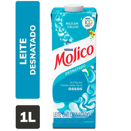 LEITE MOLICO NESTLÉ DESNATADO 1L
