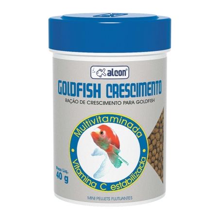 Ração peixes crescimento goldfish alcon 40g