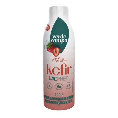 IOGURTE KEFIR NATURAL FRUTAS VERMELHAS 500G