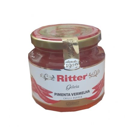 Geléia Ritter Gourmet Pimenta Vermelha Embalagem 310G