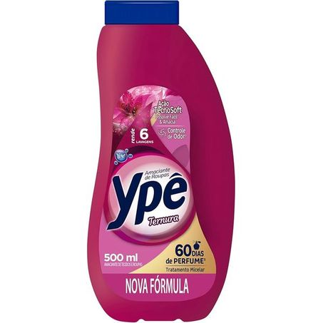 Amaciante de Roupa Ypê Ternura Frasco 500ml