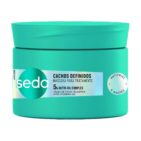 CREME DE TRATAMENTO CACHOS DEFINIDOS SEDA 300 G   